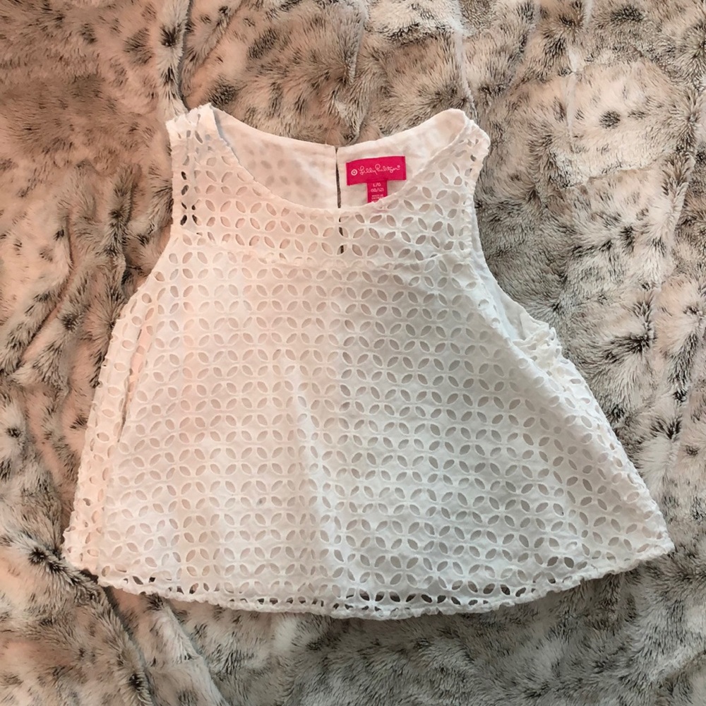 White Lily Pulitzer Top